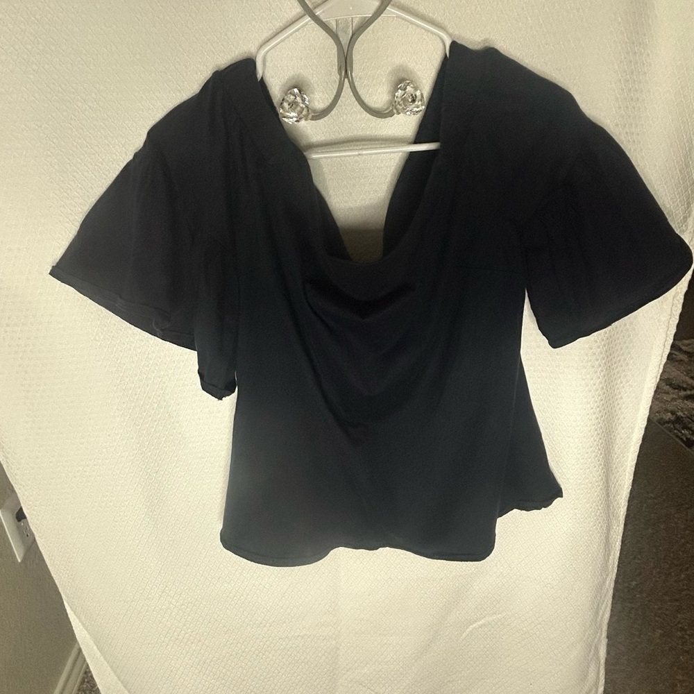 Elegant Black Women's Top Banana Republic ZIZE M